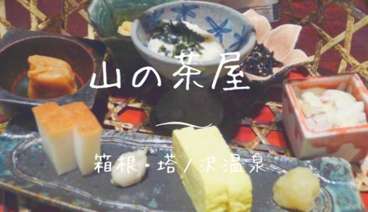 箱根塔ノ沢温泉 山の茶屋